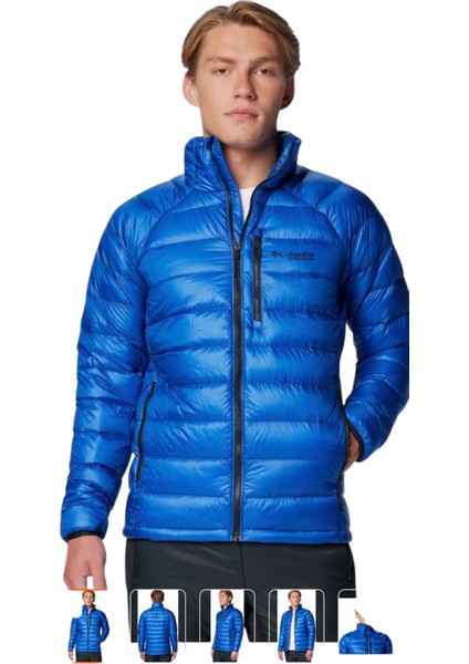 Arctic Crest Down Hooded Platinium Erkek Kaz Tüyü Mont