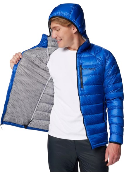 Arctic Crest Down Hooded Platinium Erkek Kaz Tüyü Mont modelleri