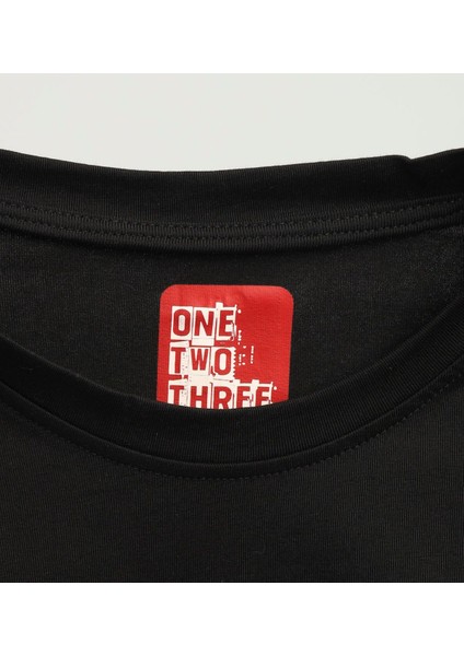 One Two Three Kadın T-Shirt %95 Koton %5 Elestan fırsatları