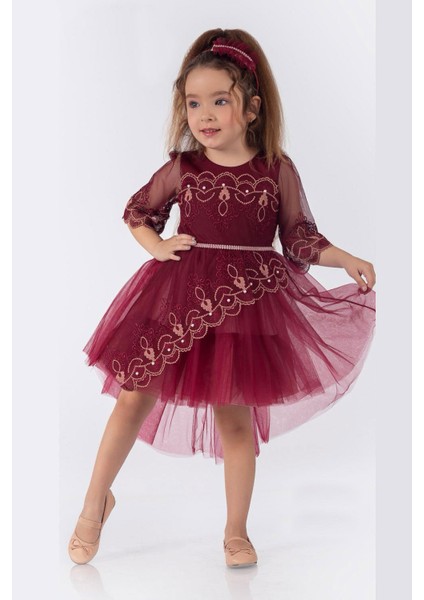 Kız Çocuk Elbise Tüllü