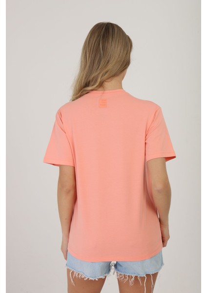 One Two Three Kadın T-Shirt %95 Koton %5 Elestan indirimleri