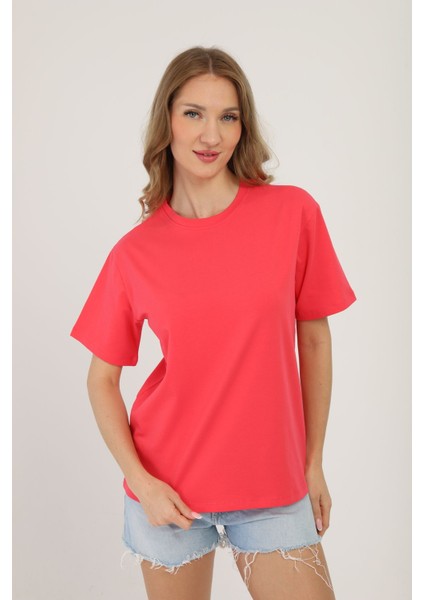 One Two Three Kadın T-Shirt %95 Koton %5 Elestan fiyatları