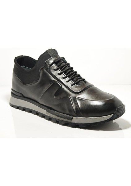 blackheart 1840 Siyah Deri Erkek Casual Ayakkabı