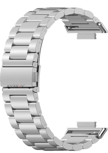 Huawei Watch Fit 4 Fit 4 Pro Uyumlu Paslanmaz Döküm Çelik Metal Kordon Dayanıklı ve Şık fırsatları