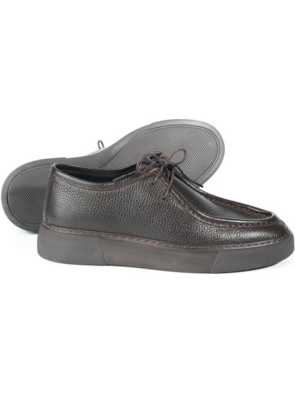 0624 Alviso Longo Hakiki Deri El Yapımı Erkek Kahverengi Casual Ayakkabı fiyatları