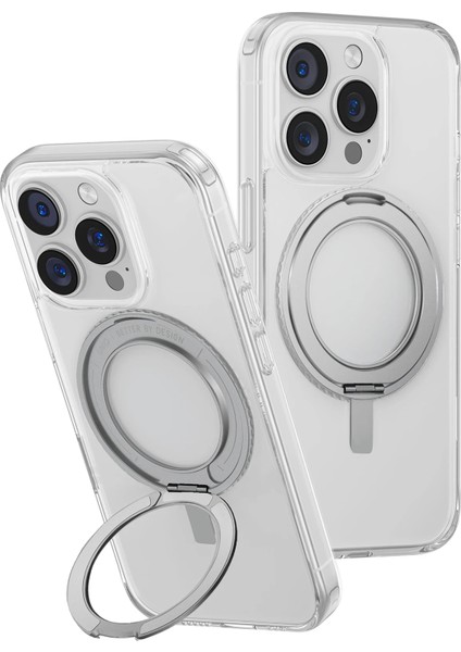 Iphone 16 Pro Max Kılıf Swivix Hibrit Polikarbonat 360 Dönerli Magsafe Özellikli (Magclick™) Kapak