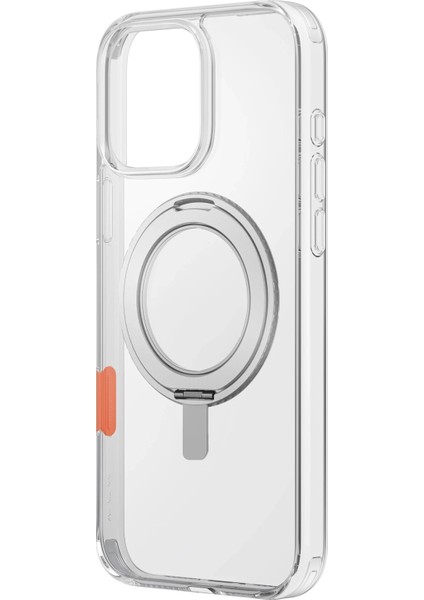 Iphone 16 Pro Max Kılıf Swivix Hibrit Polikarbonat 360 Dönerli Magsafe Özellikli (Magclick™) Kapak