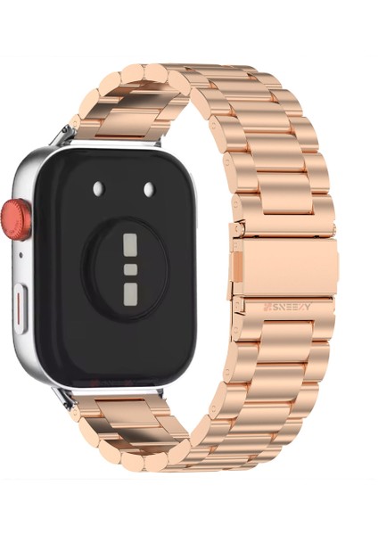 Huawei Watch Fit 4 Fit 4 Pro Uyumlu Paslanmaz Döküm Çelik Metal Kordon Dayanıklı ve Şık fiyatları