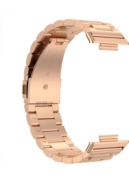Huawei Watch Fit 4 Fit 4 Pro Uyumlu Paslanmaz Döküm Çelik Metal Kordon Dayanıklı ve Şık modelleri