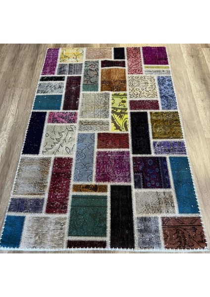 Patchwork Multy Kutulu El Dokuma Kilim