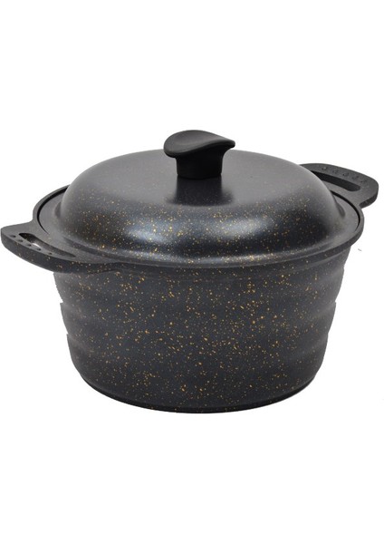 Campout Granit Döküm Kamp Tenceresi 24 cm