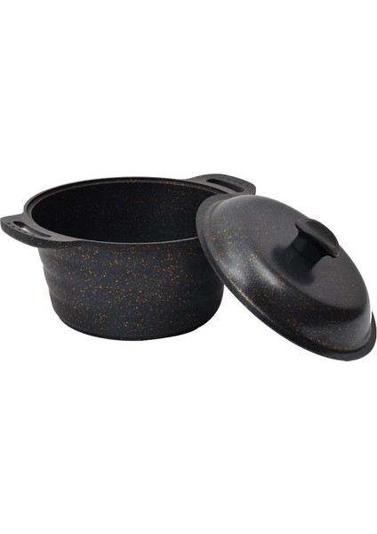 Campout Granit Döküm Kamp Tenceresi 24 cm