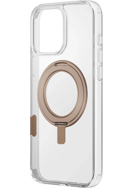 Iphone 16 Pro Kılıf Swivix 360 Dönerli Hibrit Polikarbonat Magsafe Özellikli (Magclick™) Kapak