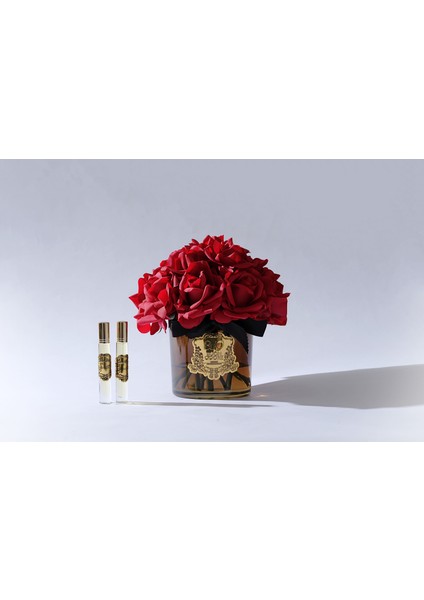 Amber Cam Gold Kirmizi 14 Gül Ev Parfumu | Kaliteli ve Uzun Süre Kalıcı Koku
