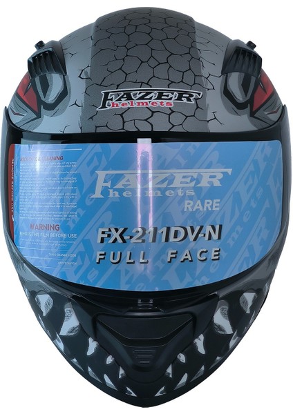 Motosiklet Kask Ece 22.R06 Double Vizörlü Full Face Motor Kaskı Risky modelleri