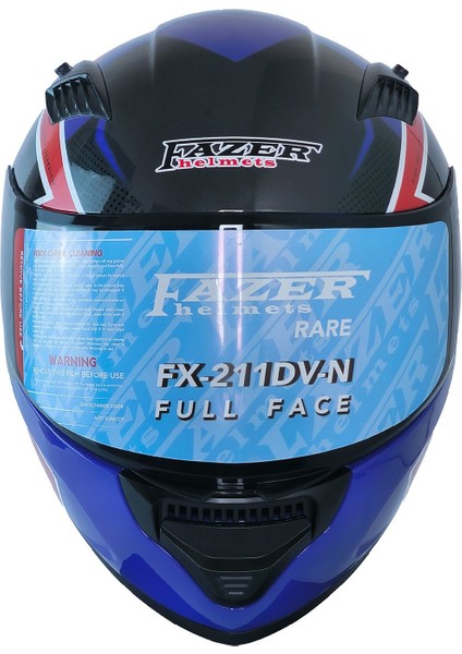 Motosiklet Kask Ece 22.R06 Double Vizörlü Full Face Motor Kaskı Rush modelleri