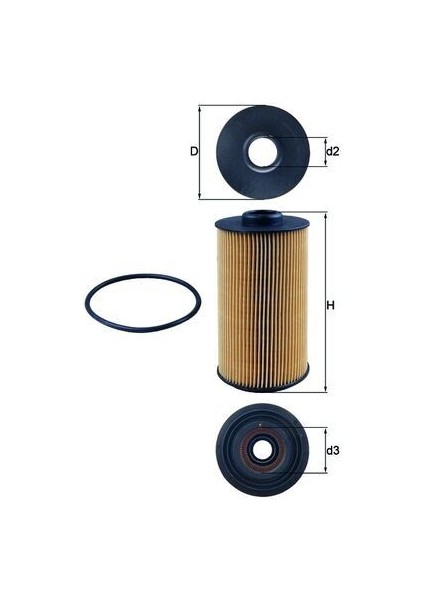 Yag Fıltresı Bmw M62 E34 E38 E39 E53 . Land Rover Range Rover 3 L322 4.4 11427510717-LPW500030