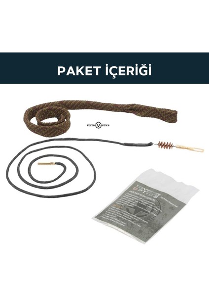 45CAL Boresnake Namlu Temizlik Için Ip Harbı Scck-06