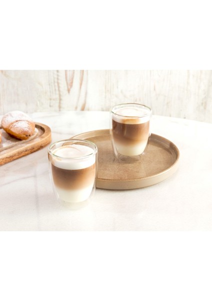 Boussac 2'li Çift Camlı Bardak 155 Ml