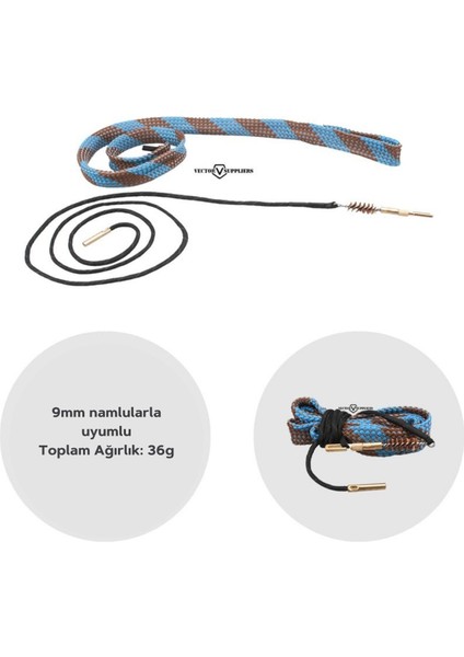 9mm Boresnake Namlu Temizlik Için Ip Harbı - Scck-04