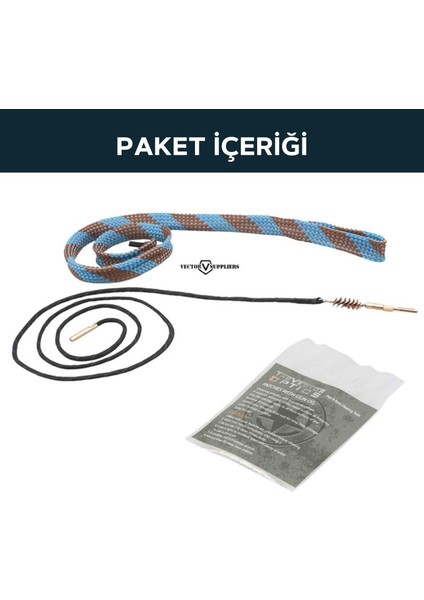 9mm Boresnake Namlu Temizlik Için Ip Harbı - Scck-04