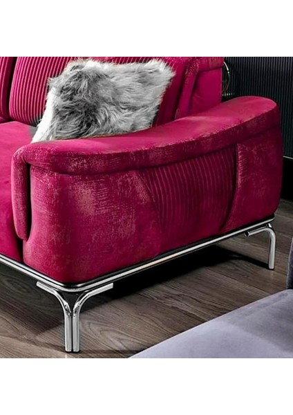 Yağmur MODEL18 cm Krom Metal Mobilya Ayağı