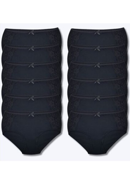 Elit 12' Li Bayan Yanı Dantelli Bato Bikini Külot 2401 fiyatları