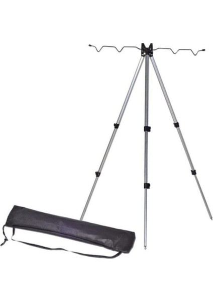 Alüminyum Teleskopik Katlanır Çantalı-Kilitli Kamış Dayama ( Tripod )
