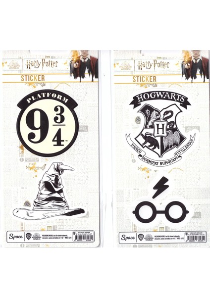 Harry Potter Hogwarts-Gozluk-Platform-Sapka Stıcke
