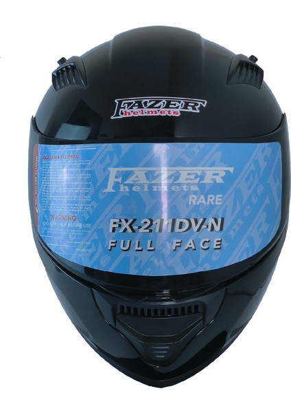 Motosiklet Kask Ece 22.R06 Double Vizörlü Full Face Motor Kaskı Black modelleri