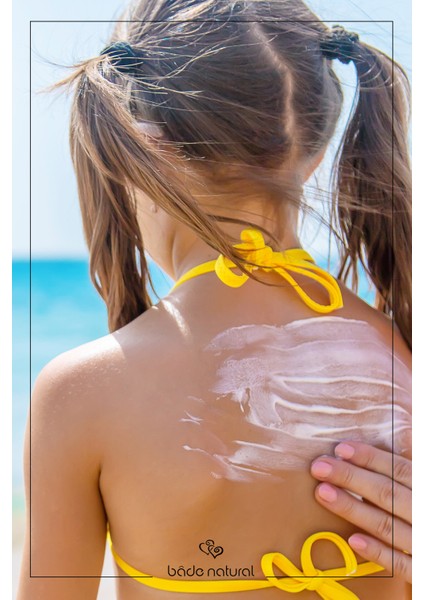 %100 Doğal 50+ Spf Yüksek Korumalı Çocuk Bade Natural Güneş Koruyucu Losyon Mineral Filtreli 100 ml
