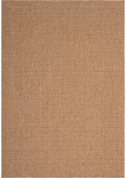 Juteks Naturel Jüt Halı Örme Kilim Sisal Hasır Halı Yıkanabilir Mutfak Balkon Halısı Kaymaz Taban Bej Renk