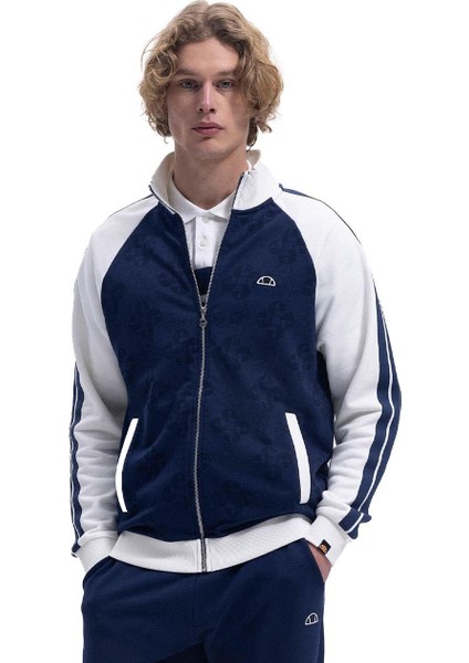 Erkek Fermuarlı Sweat EM357-NV