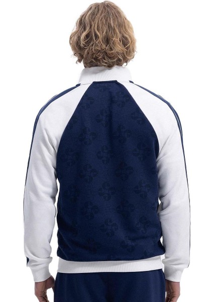 Erkek Fermuarlı Sweat EM357-NV