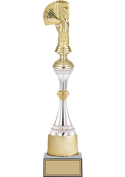 - Figürlü Kupalar - Briç Figürlü Kupalar FG-032 A - 42 cm