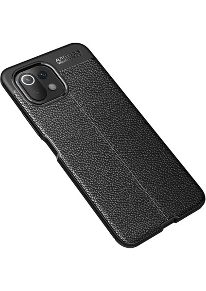 Xiaomi Mi 11 Lite Kılıf Auto Focus Kapak - Siyah Bstmy