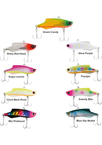 Wild Vibe 7 cm 20 gr Sinking Vibrasyon Yem