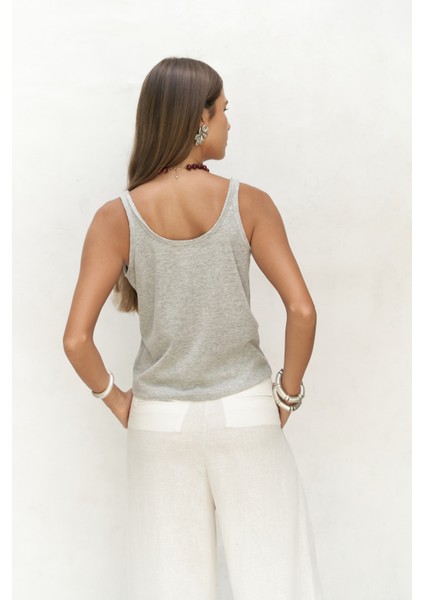 Salnor Basic Gri Crop