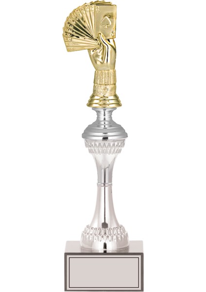 - Figürlü Kupalar - Briç Figürlü Kupalar FG-030 B - 32 cm