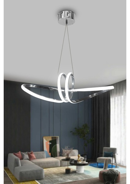 Papyon Toplu Modern Sarkıt LED Avize
