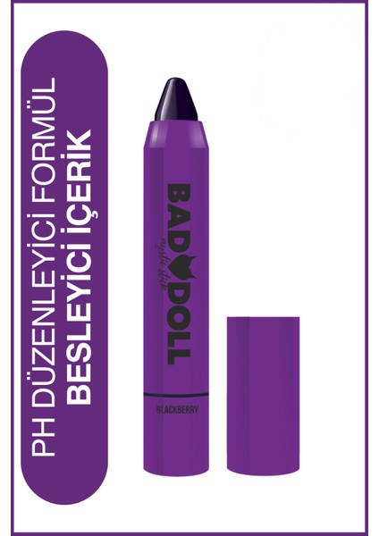 Bad Doll Blackberry Stick Dudak Parlatıcı