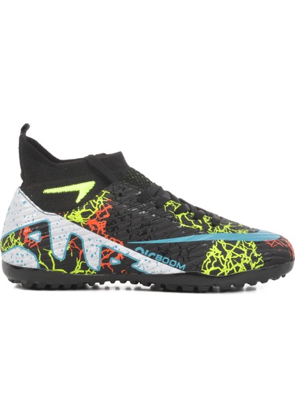Siyah Sarı Unisex Halı Saha Ayakkabısı Air 600 G