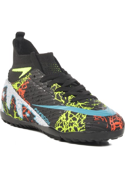 Siyah Sarı Unisex Halı Saha Ayakkabısı Air 600 G modelleri
