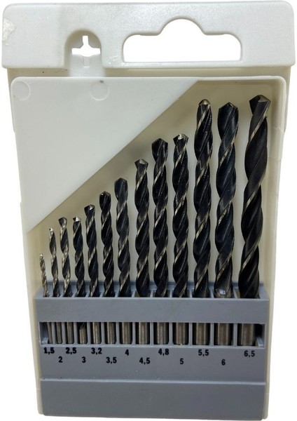 Bay-Tec 13 Parça Metal Ağaç Beton Duvar Delme Uçları Full Set Profesyonel Standlı fiyatları