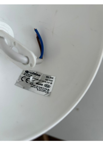20 cm Ip Krem Renk Tekli Sarkıt