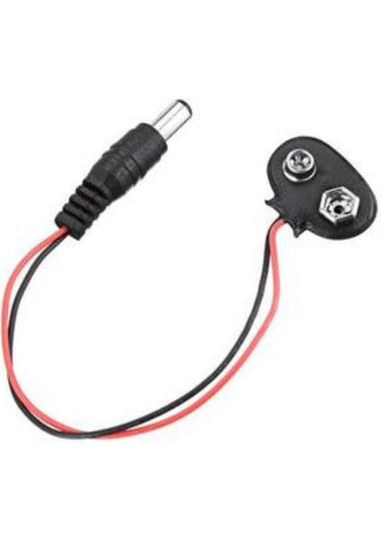 9V Güç Kablosu - Pil Yuvası
