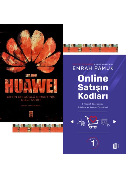 Huawei - Çinin En Güçlü Şirketinin Gizli Tarihi,online Satışın Kodları(2kitap)