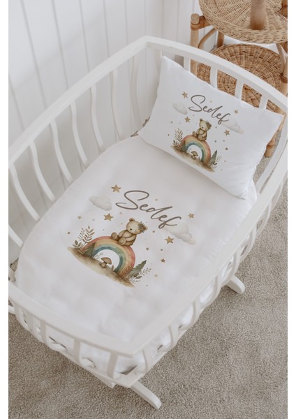 Kişiye Özel Nevresim Seti 60X100CM Anne Yanı M-017