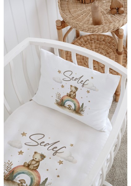 Kişiye Özel Nevresim Seti 60X100CM Anne Yanı M-017 modelleri