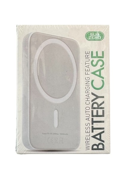 BC22 5000MAH Magsafe Powerbank Beyaz